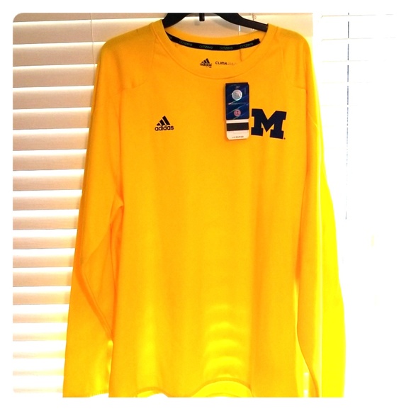 adidas Other - Michigan climawarm practice crew